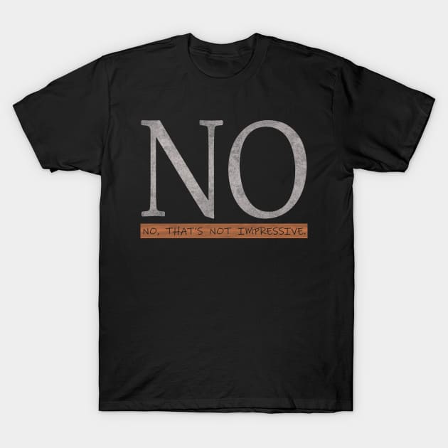 NO T-Shirt by Wwonka